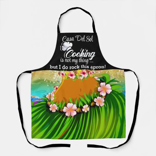 エプロンおもしろいエプロンの岩 エプロン (正面)