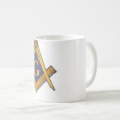 エプロンからの腕時計へのフリーメーソンの供給、 コーヒーマグカップ (正面右)