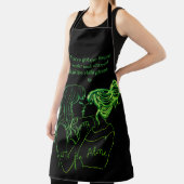 エプロンで夏のバーベキューを楽しむ女よくはしゃぐ性 エプロン (インサイチュ)