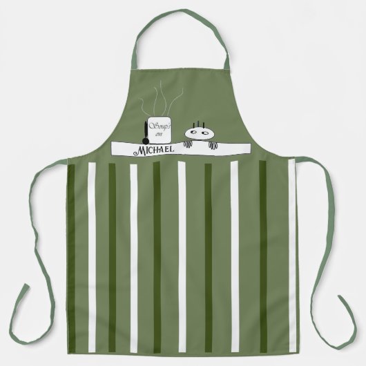 エプロンにスープ エプロン (正面)