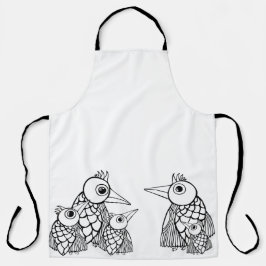 エプロンに色を付けるデザイン エプロン