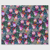 エプロンの当惑 ラッピングペーパー (フラット)