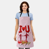 エプロンの後に幸せ エプロン (着用した状態)