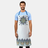 エプロンの飾り縁 エプロン (着用した状態)