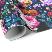 エプロンの黒いビロード ラッピングペーパー (ロールコーナー)