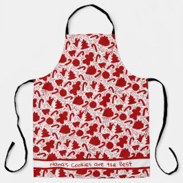エプロンはナナのクッキー最高のだ エプロン