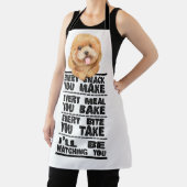 エプロンを作るすべてのスナックのプードル エプロン (インサイチュ)