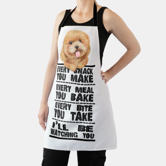 エプロンを作るすべてのスナックのプードル エプロン (インサイチュ)