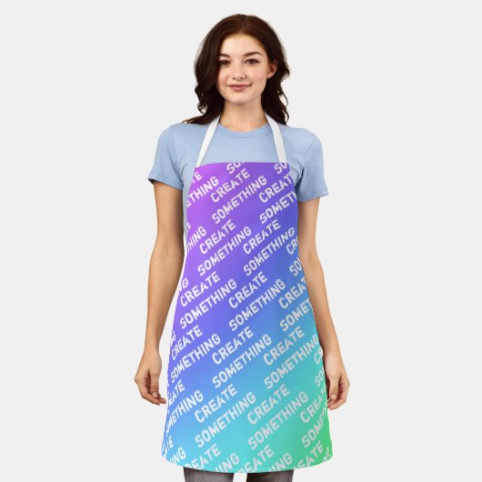 エプロンを作成する エプロン (着用した状態)