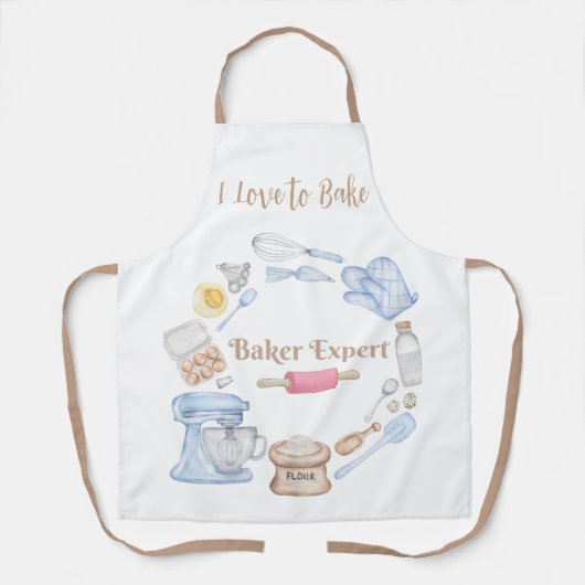 エプロンを焼くのが大好き エプロン (正面)