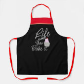 エプロンを焼くのは人生おもしろいだ エプロン (正面)