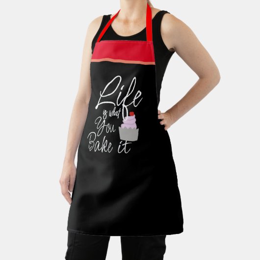 エプロンを焼くのは人生おもしろいだ エプロン (インサイチュ)