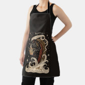 エプロンアクエリアスシタル〔占星術の〕十二宮図アート エプロン (インサイチュ)