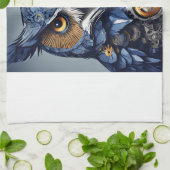 エプロンキッチンプリント キッチンタオル (折り畳み)