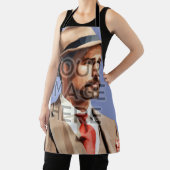 エプロンパーソナライズされたスクエアイメージ エプロン (インサイチュ)