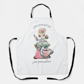 エプロンパーソナライズされた、スウィート調理師 エプロン (正面)