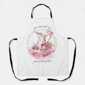 エプロンパーソナライズされた、甘い調理師エプロン エプロン (正面)