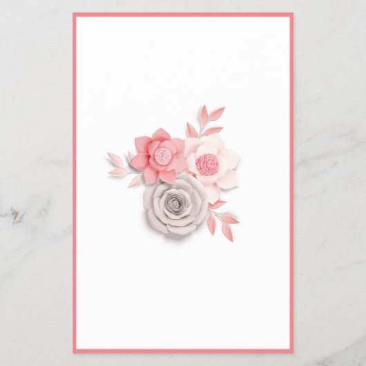 エプロンブライダルシャワーゲームカード チラシ (裏面)