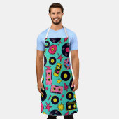 エプロンポップ・アートの-調理師インスタイルと心地よい エプロン (着用した状態)