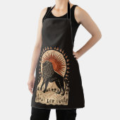 エプロンレオシアル〔占星術の〕十二宮図アート エプロン (インサイチュ)
