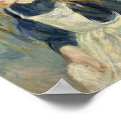 エプロン付きの少女 | ベルザモリソト ポスター (角)