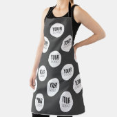 エプロン全体で独自のプリントを作成 エプロン (インサイチュ)