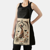 エプロン天秤座〔占星術の〕十二宮図アート エプロン (インサイチュ)