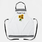 エプロン市場生れたひまわり エプロン (正面)