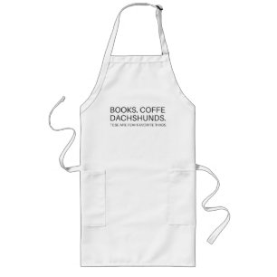 エプロン料理シェフブックコーヒーコーヒーカップ ロングエプロン