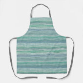 エプロン絵を描全体航海ののシーグラスのパターン エプロン (正面)