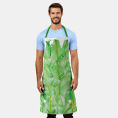 エプロン離れにバナナの エプロン (着用した状態)