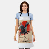 エプロン高品質ン エプロン (着用した状態)