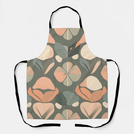 エプロン鮮やか芸術的 – ソフトカラー&シームレスPa エプロン (正面)