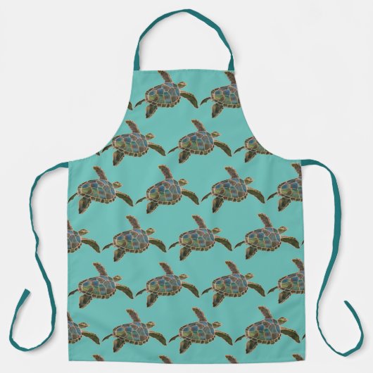 エプロン – ウミガメ (正面)