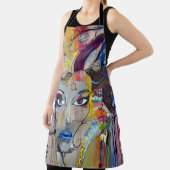 エプロン - ストリートアート フェイス グラフィティ (インサイチュ)