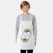 エプロン_ホワイトダンス エプロン (着用した状態)