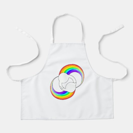 エプロン_ホワイトダンス エプロン (正面)