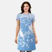 エプロン – '中国鳩' (着用した状態)