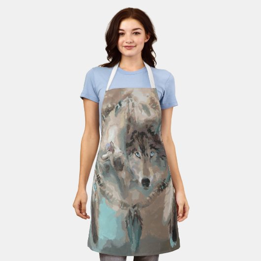 エプロン – 古代人の精神 (着用した状態)