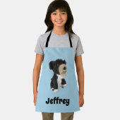 エプロン – 白黒のおもちゃ (インサイチュ)