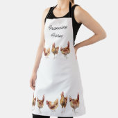 エプロン – 3ひよこキッフランスのチン (インサイチュ)