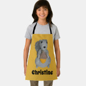 エプロン – Acorn付きのおもちゃリス (インサイチュ)