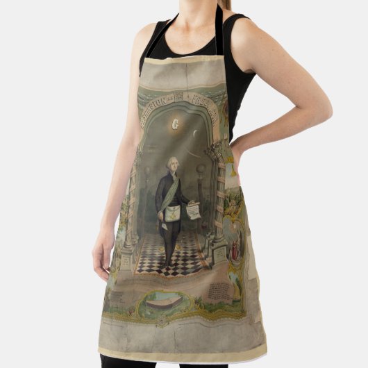 エプロン – George Washington as a Freemason (インサイチュ)