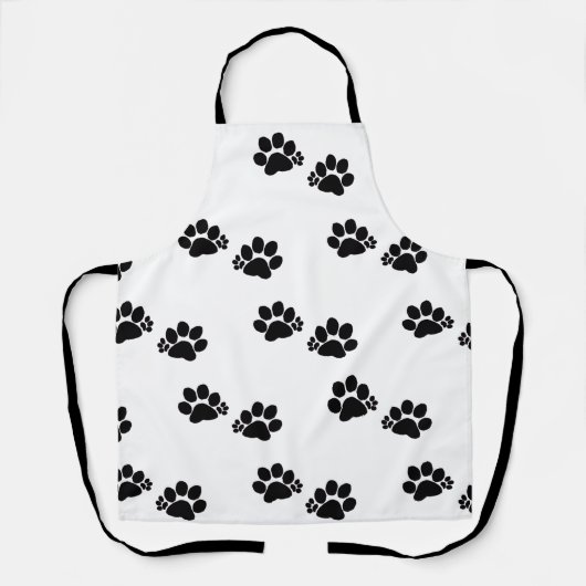 エプロン – Polydactyl Pawプリント (正面)