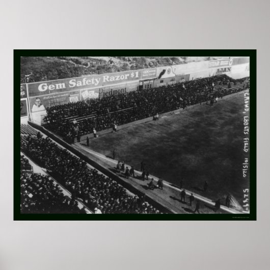 エベツフィールドドジャーズ野球1920 ポスター (正面)