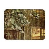 エベネザスクルージュディケンスクリスマスカロルヴィンテージ マグネット (横)