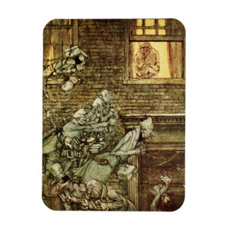 エベネザスクルージュディケンスクリスマスカロルヴィンテージ マグネット