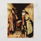 エベネザースクルージュクリスマスカロルヴィンテージ ポストカード (正面)