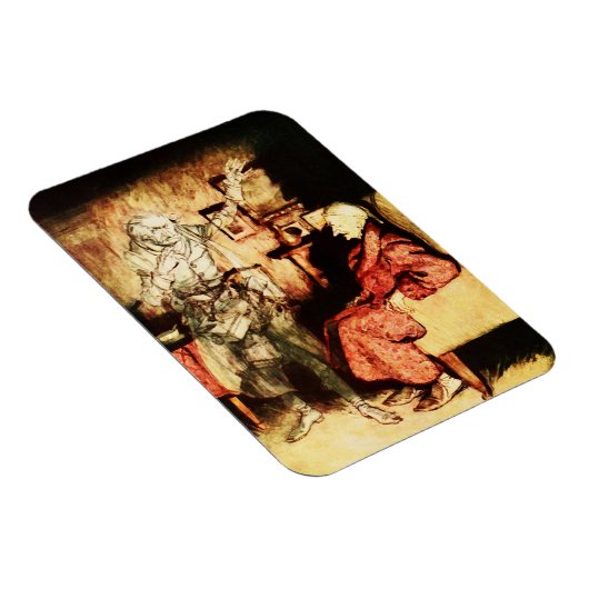 エベネザースクルージュクリスマスカロルヴィンテージ マグネット (右側)