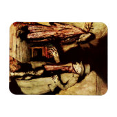 エベネザースクルージュクリスマスカロルヴィンテージ マグネット (横)